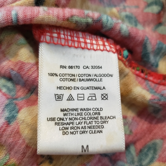 Anthropologie Postmark Floral top size M - Picture 4 of 6